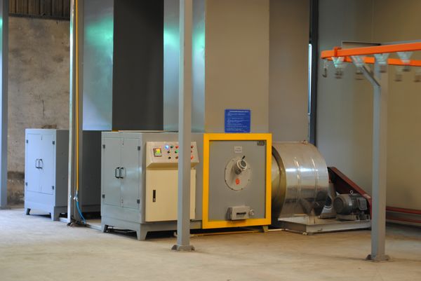 五金喷涂线生物质燃烧机